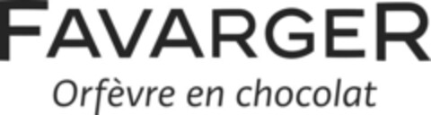 FAVARGER Orfèvre en chocolat Logo (IGE, 11/28/2017)