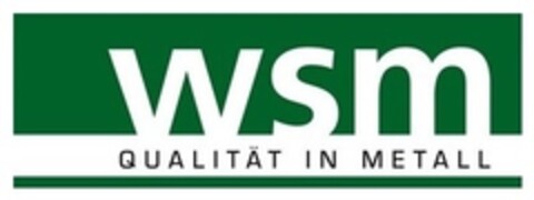 wsm QUALITÄT IN METALL Logo (IGE, 07/31/2018)