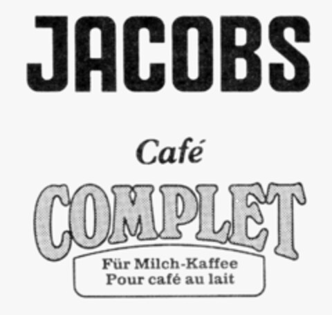 JACOBS Café COMPLET Logo (IGE, 24.06.1983)