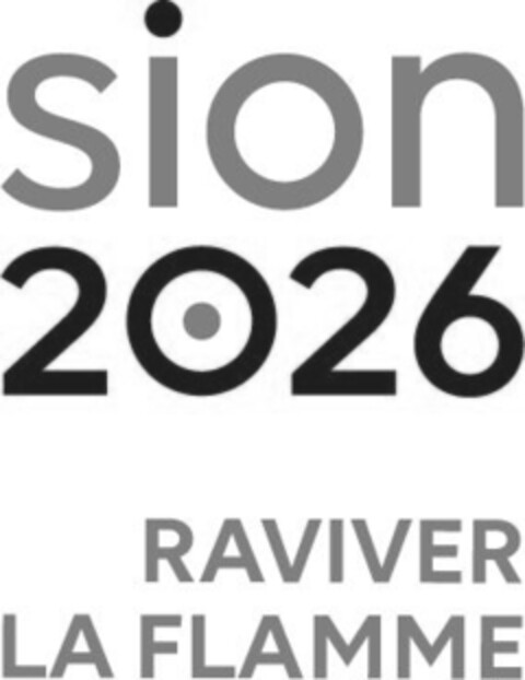 sion 2026 RAVIVER LA FLAMME Logo (IGE, 24.02.2018)