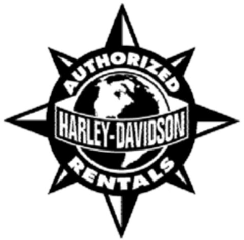 AUTHORIZED HARLEY-DAVIDSON RENTALS Logo (IGE, 12/28/2004)