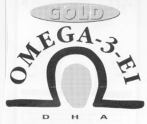 GOLD OMEGA-3-EI D H A Logo (IGE, 22.03.2010)