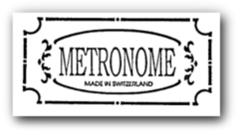 METRONOME MADE IN SWITZERLAND Logo (IGE, 05.04.2015)