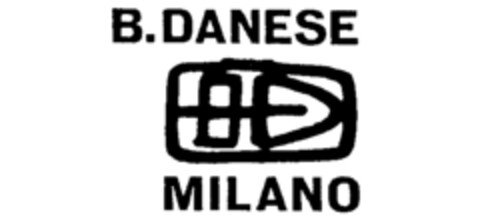B.DANESE MILANO Logo (IGE, 24.05.1991)