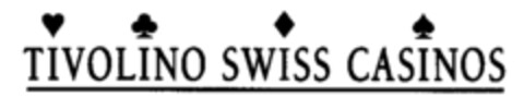 TIVOLINO SWISS CASINOS Logo (IGE, 03/31/1995)