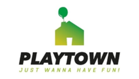 PLAYTOWN JUST WANNA HAVE FUN! Logo (IGE, 02.06.2021)