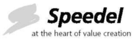 Speedel at the heart of value creation Logo (IGE, 27.08.2004)