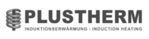 PLUSTHERM INDUKTIONSERWÄRMUNG - INDUCTION HEATING Logo (IGE, 08.02.2021)