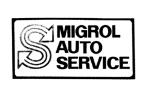 MIGROL AUTO SERVICE Logo (IGE, 26.05.1978)