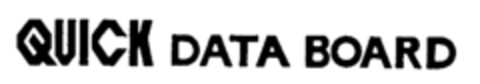 QUICK DATA BOARD Logo (IGE, 03.07.1992)