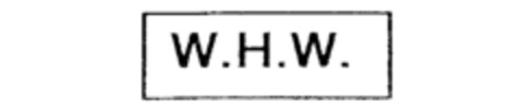 W.H.W. Logo (IGE, 09/25/1991)