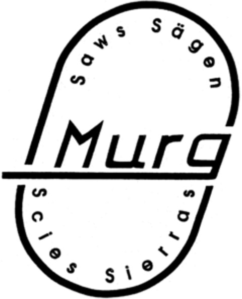 Murg Sägen Saws Scies Sierras Logo (IGE, 15.08.1997)