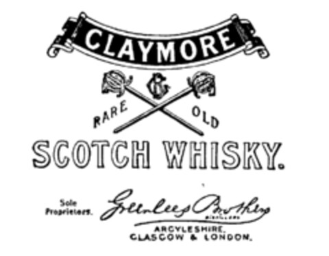 CLAYMORE SCOTCH WHISKY. Logo (IGE, 27.10.1986)