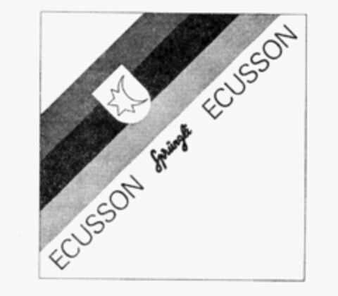 ECUSSON Sprüngli ECUSSON Logo (IGE, 18.04.1988)