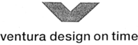 V ventura design on time Logo (IGE, 06.07.1998)