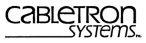 CaBLeTROn SYSTemS Inc. Logo (IGE, 30.01.1992)