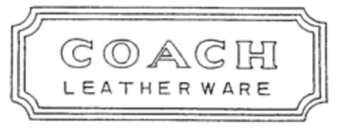 COACH LEATHERWARE Logo (IGE, 05.02.1992)