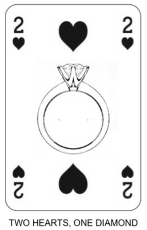 2 2 2 2 TWO HEARTS, ONE DIAMOND Logo (IGE, 09/24/2020)