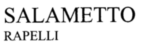 SALAMETTO RAPELLI Logo (IGE, 06/20/2002)