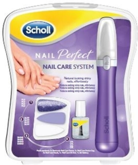 Scholl NAIL Perfect NAIL CARE SYSTEM Logo (IGE, 04.01.2017)