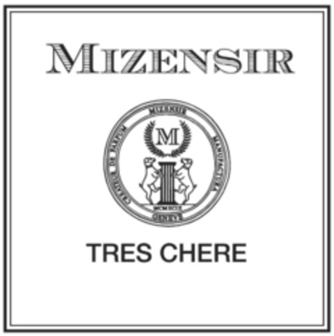 MIZENSIR M TRES CHERE Logo (IGE, 06/01/2017)