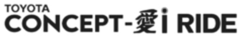 TOYOTA CONCEPT-i RIDE Logo (IGE, 20.10.2017)