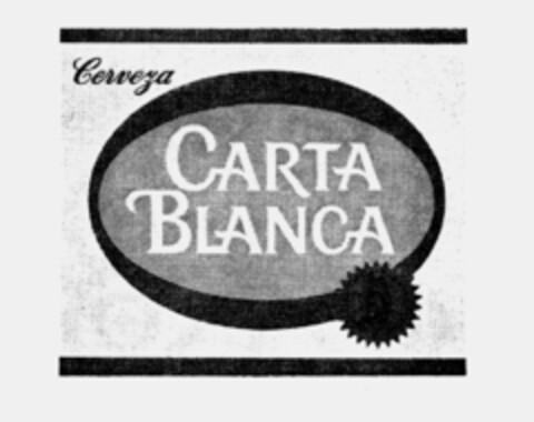 Cerveza CARTA BLANCA Logo (IGE, 18.01.1985)