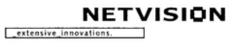 NETVISION extensive innovations. Logo (IGE, 08/20/2001)