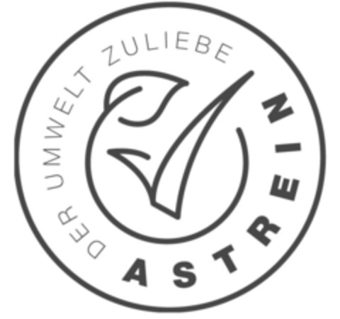 DER UMWELT ZULIEBE ASTREIN Logo (IGE, 24.06.2021)