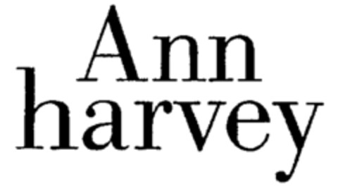 Ann harvey Logo (IGE, 11/23/1995)