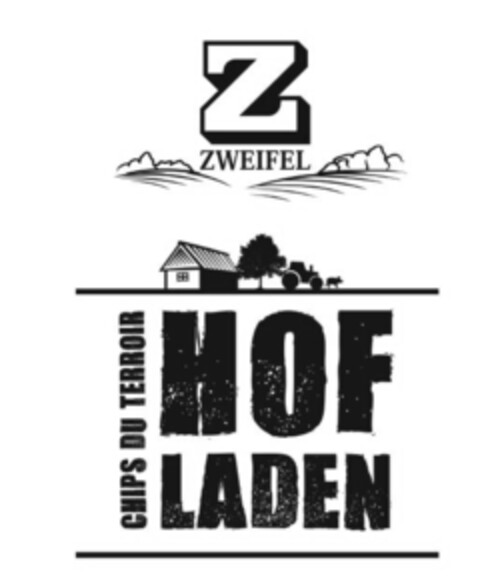 Z ZWEIFEL CHIPS DU TERROIR HOFLADEN Logo (IGE, 15.04.2015)