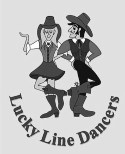 Lucky Line Dancers Logo (IGE, 18.07.2008)