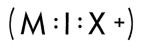 (M:I:X+) Logo (IGE, 23.01.1985)