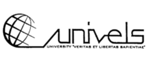 univels UNIVERSITY "VERITAS ET LIBERTAS SAPIENTIAE" Logo (IGE, 29.01.2001)