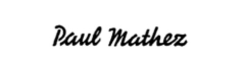 Paul Mathez Logo (IGE, 13.12.1979)
