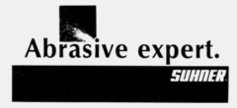 Abrasive expert. SUHNER Logo (IGE, 31.03.1995)