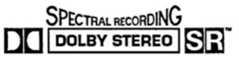 SPECTRAL RECORDING DOLBY STEREO SR Logo (IGE, 26.11.1990)