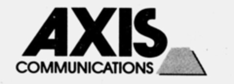 AXIS COMMUNICATIONS Logo (IGE, 09/14/1993)