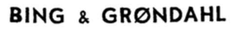 BING & GRONDAHL Logo (IGE, 05.02.1991)