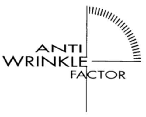 anti wrinkle factor Logo (IGE, 27.06.2001)