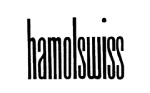 hamolswiss Logo (IGE, 04.05.1977)