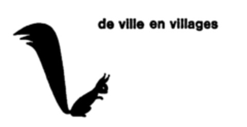 de ville en villages Logo (IGE, 07.05.1982)