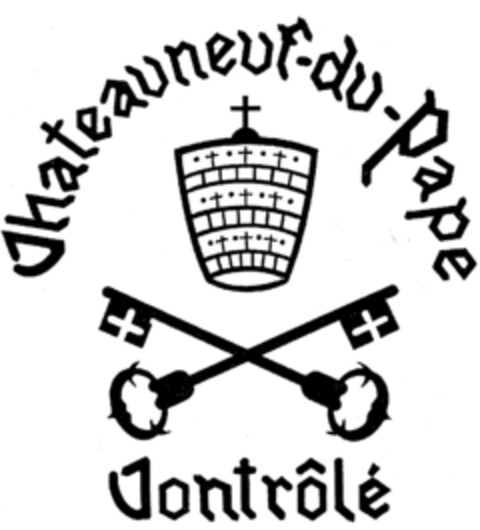 Chateauneuf-du-Pape Contrôlé Logo (IGE, 06/18/1996)