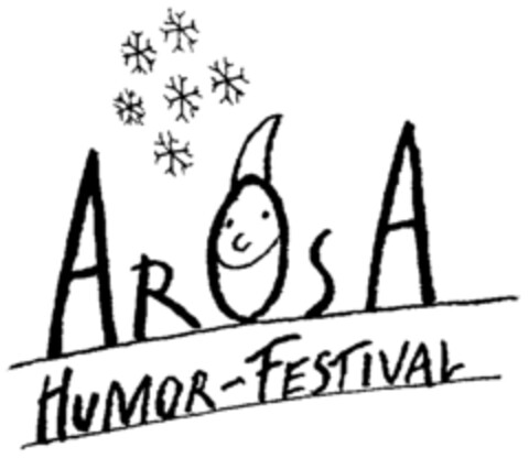 AROSA HUMOR-FESTIVAL Logo (IGE, 30.03.1995)