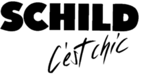 SCHILD c'est chic Logo (IGE, 19.06.2000)