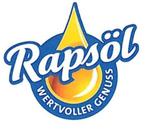 Rapsöl WERTVOLLER GENUSS Logo (IGE, 12.08.2009)