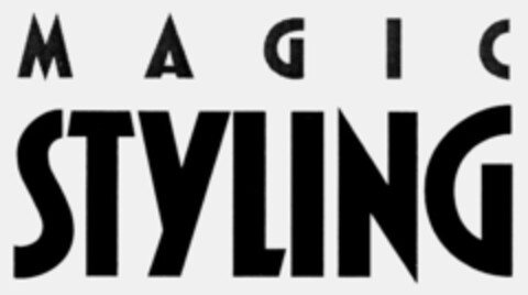 MAGIC STYLING Logo (IGE, 03/09/1995)