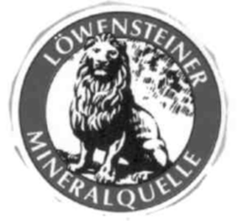 LÖWENSTEINER MINERALQUELLE Logo (IGE, 07/30/2001)