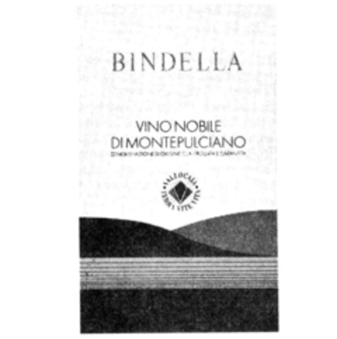 BINDELLA VINO NOBILE DI MONTEPULCIANO Logo (IGE, 10.11.1988)