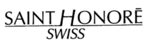 SAINT HONORÉ SWISS Logo (IGE, 07/14/2000)